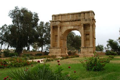 sbeitla arch of diocletian